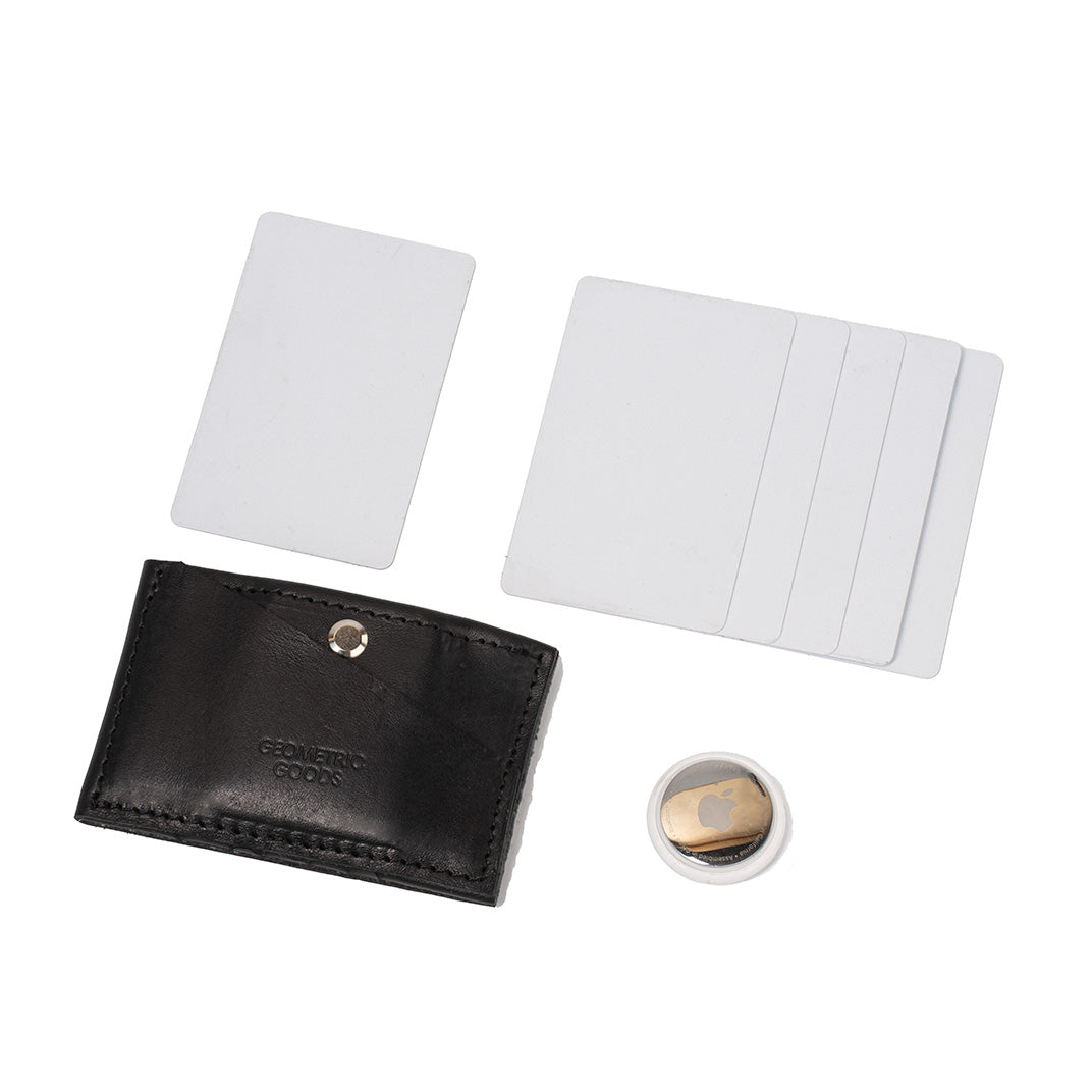 Leather AirTag wallet - The Minimalist 3.0-0