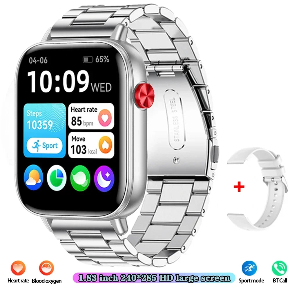 Xiaomi Fashion New Smart Watch Women Gift 1.83“ HD Screen GPS Track Heart Rate Monitor Waterproof BT Call Sport Smartwatch