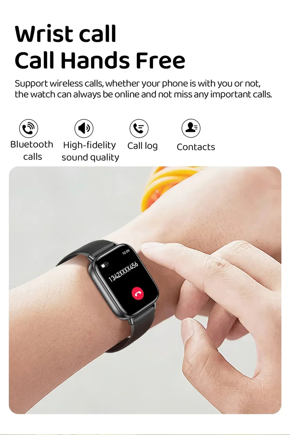 Xiaomi Fashion New Smart Watch Women Gift 1.83“ HD Screen GPS Track Heart Rate Monitor Waterproof BT Call Sport Smartwatch