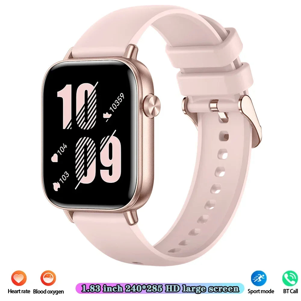 Xiaomi Fashion New Smart Watch Women Gift 1.83“ HD Screen GPS Track Heart Rate Monitor Waterproof BT Call Sport Smartwatch