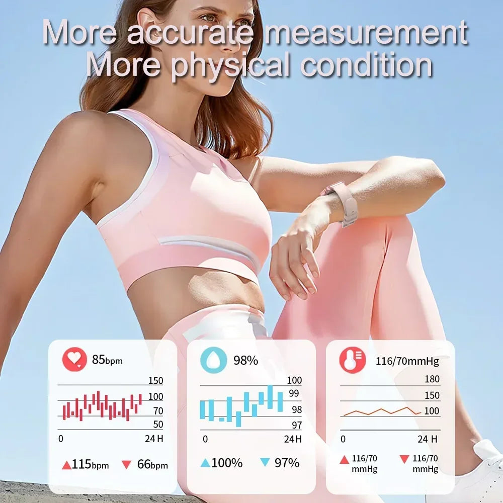 Xiaomi Fashion New Smart Watch Women Gift 1.83“ HD Screen GPS Track Heart Rate Monitor Waterproof BT Call Sport Smartwatch