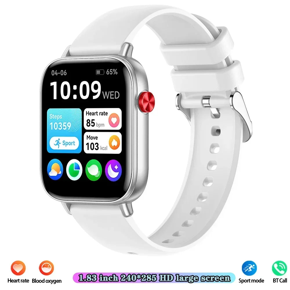 Xiaomi Fashion New Smart Watch Women Gift 1.83“ HD Screen GPS Track Heart Rate Monitor Waterproof BT Call Sport Smartwatch