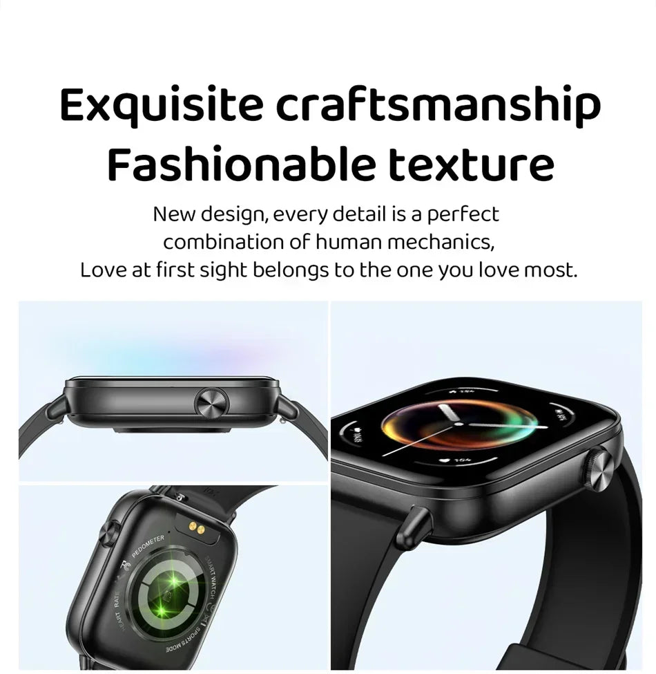 Xiaomi Fashion New Smart Watch Women Gift 1.83“ HD Screen GPS Track Heart Rate Monitor Waterproof BT Call Sport Smartwatch